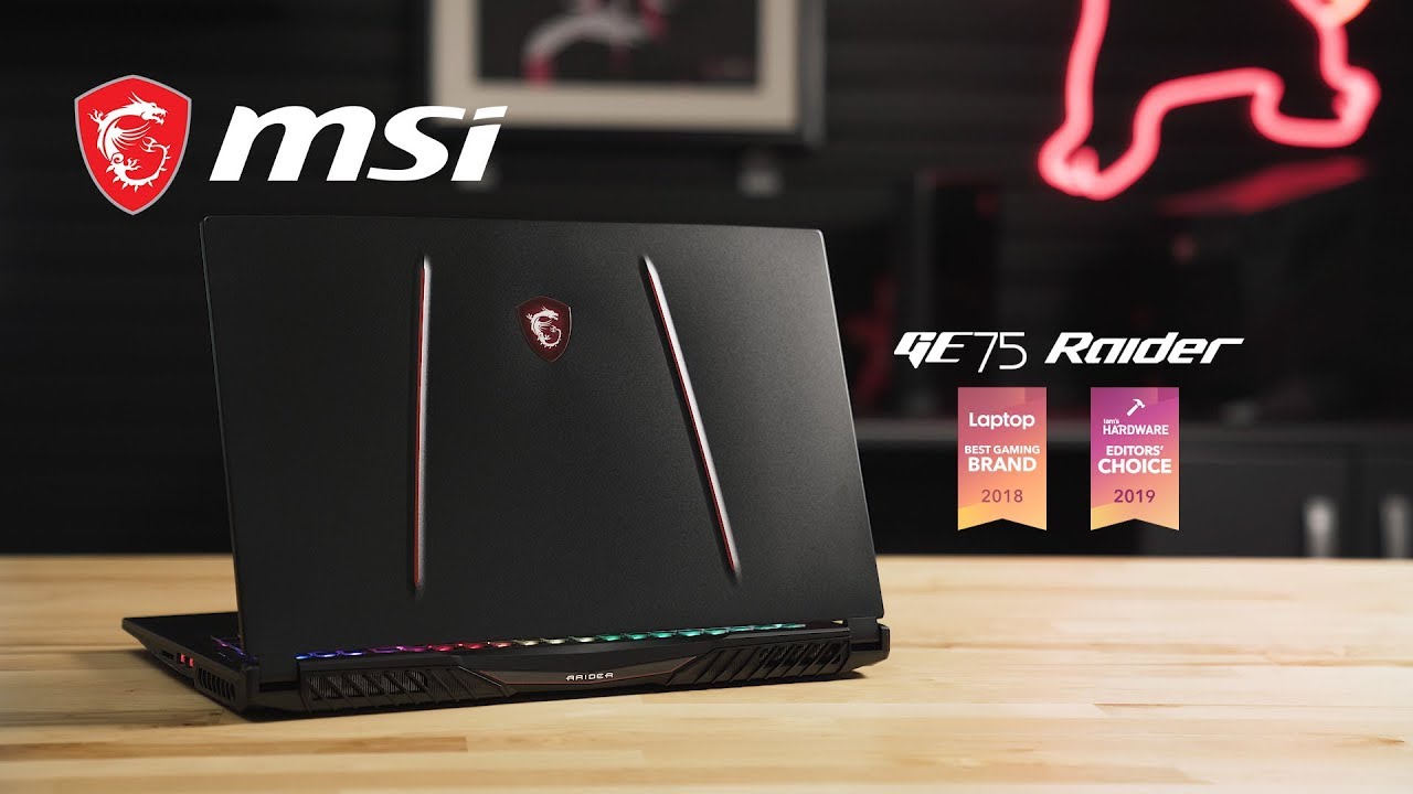 msi gaming ge75 raider