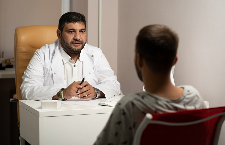 doctor and patient